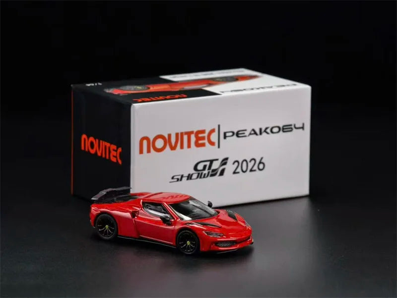 PEAKO 1:64 Novitec.296 N largo Die-Cast Car Model Miniature Gifts PEAKO 1:64 Novitec.296 N largo Die-Cast Car Model Miniature Gifts