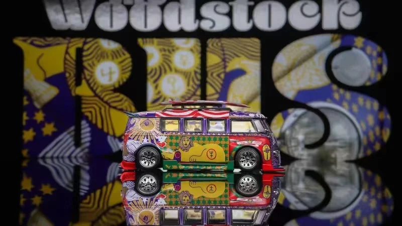 Liberty64 1:64 T1 minibus Kombi Woodstock Limited599 Diecast Model Car