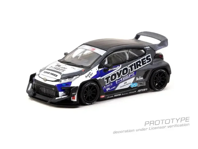 Tarmac Works 1:64 Pandem GR Yaris TOYO TIRES Diecast Model Car