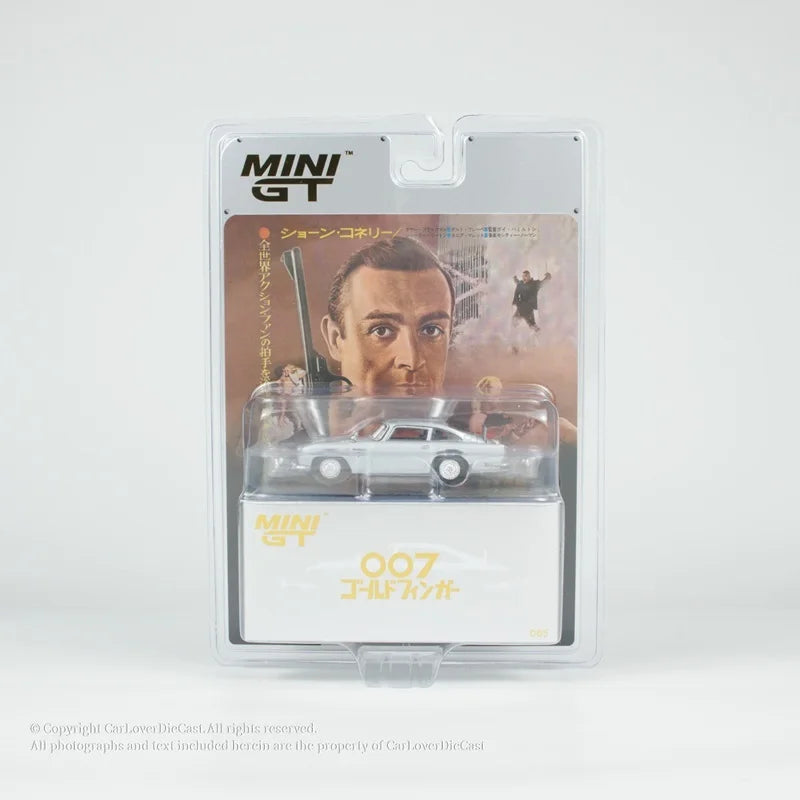 MINI GT 1:64 DB5 007 Goldfinger RHD Diecast Model Car