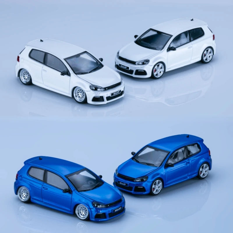 Maxwell 1:64 GOLF RMK6 Pearl / Blue Diecast Model Car