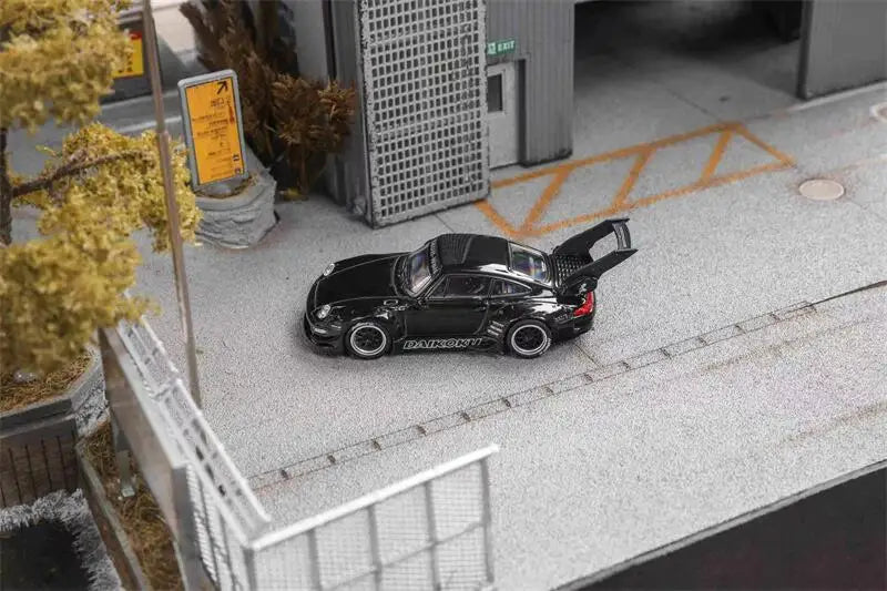 Star Model 1:64 RWB993 Rauh-Welt Widebody High Wing Die-Cast Car Model Miniature Gifts