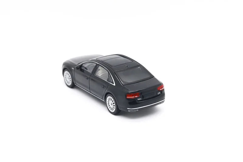 MASDI 1:64 A8 D4 Black Diecast Model Car