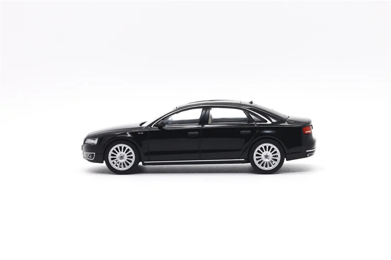 MASDI 1:64 A8 D4 Black Diecast Model Car