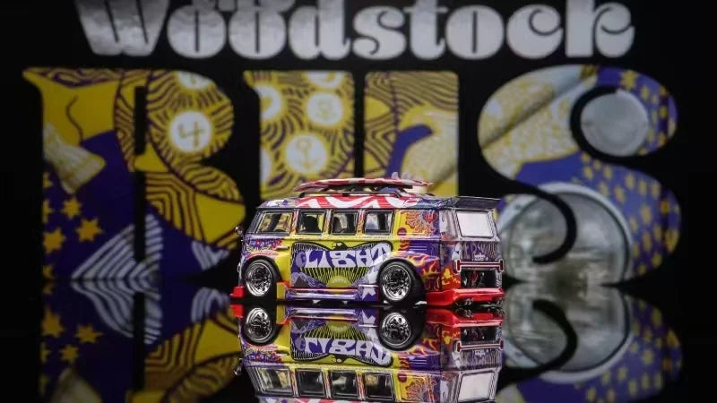 Liberty64 1:64 T1 minibus Kombi Woodstock Limited599 Diecast Model Car