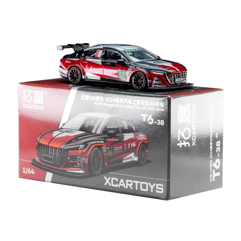 Xcartoys 1:64 AHRT hongqi H6 CEC 2024 Gr2000T Diecast Model Car