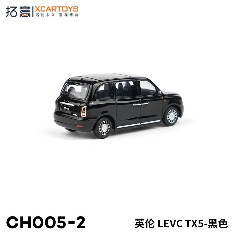 XCarToys 1:64 GEELY Black Diecast Model Car