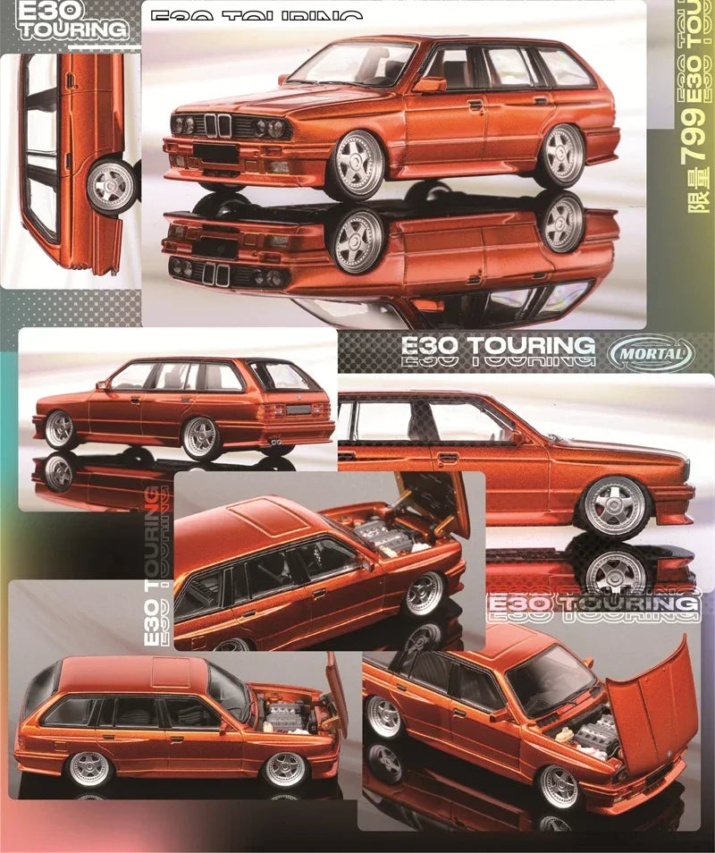 Mortal 1:64 E30 Ordinary / Lowrider Limited799 Die-Cast Car Model Collection Miniature