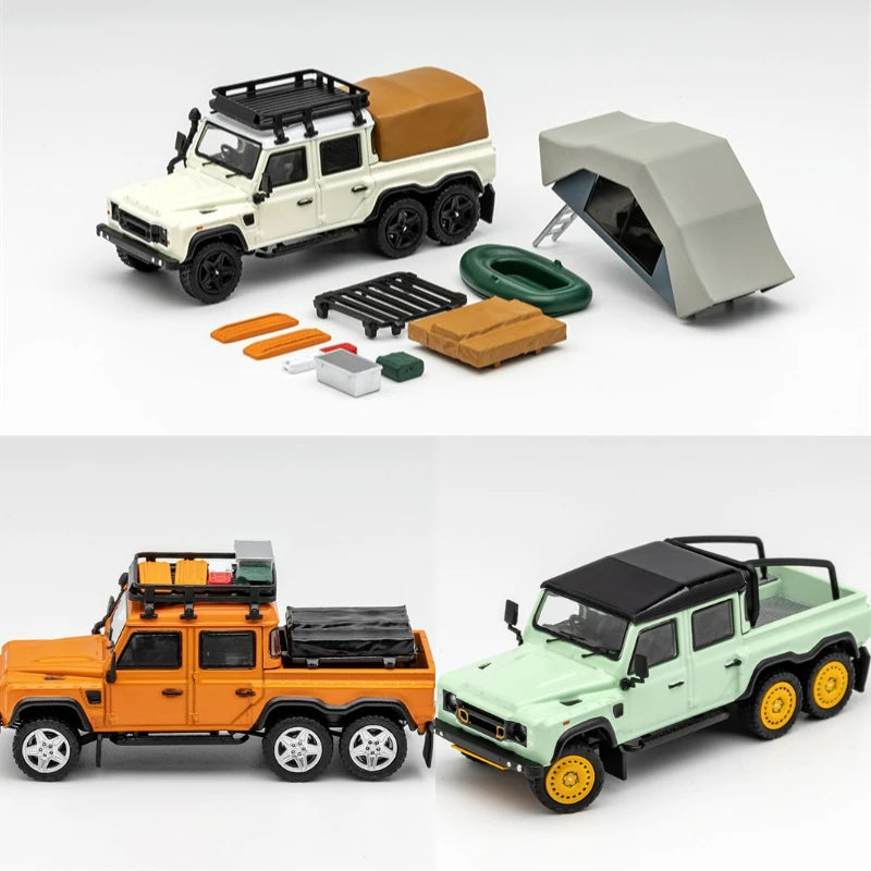 GCD 1:64 Defender 6X6 Standard / modified version RHD Diecast Model Car