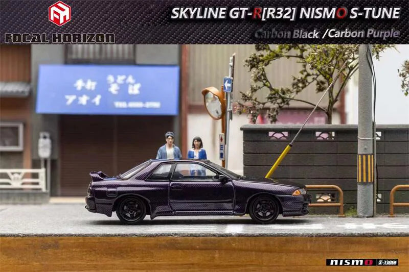 Focal Horizon FH 1:64 Skyline GT-R R32 Nismo S-Tune Full Carbon limited999 Diecast Model Car