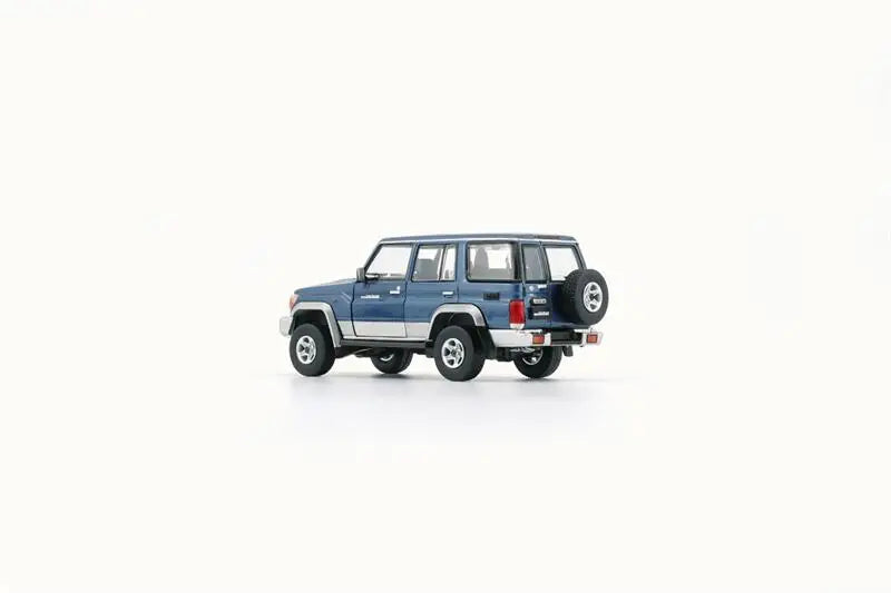 **Pre-Order** BM Creations 1:64 Land Cruiser LC76 Blue (LHD) Diecast Model Car