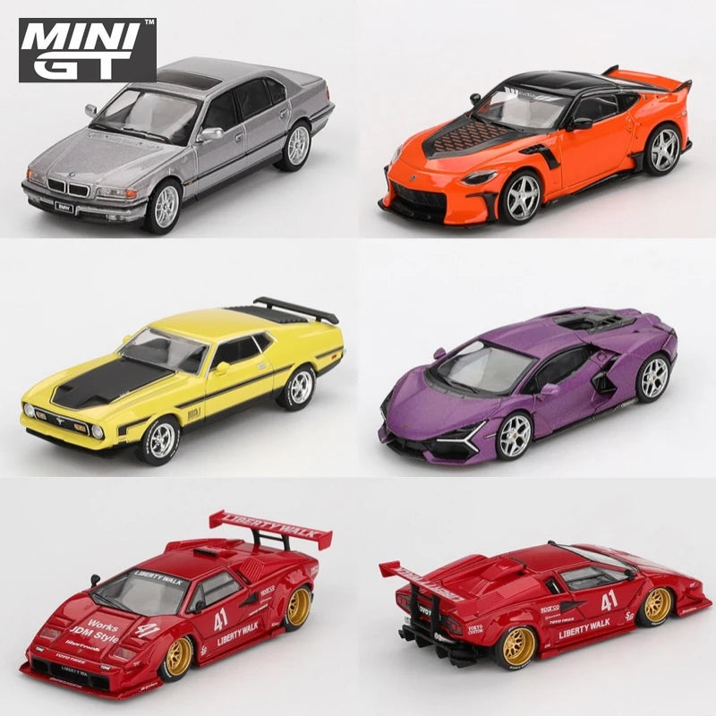 MINI GT1:64 750IL Z VeilSide FFZ400 Revuelto Viola Countach LB MINI GT1:64 750IL Z VeilSide FFZ400 Revuelto Viola Countach LB