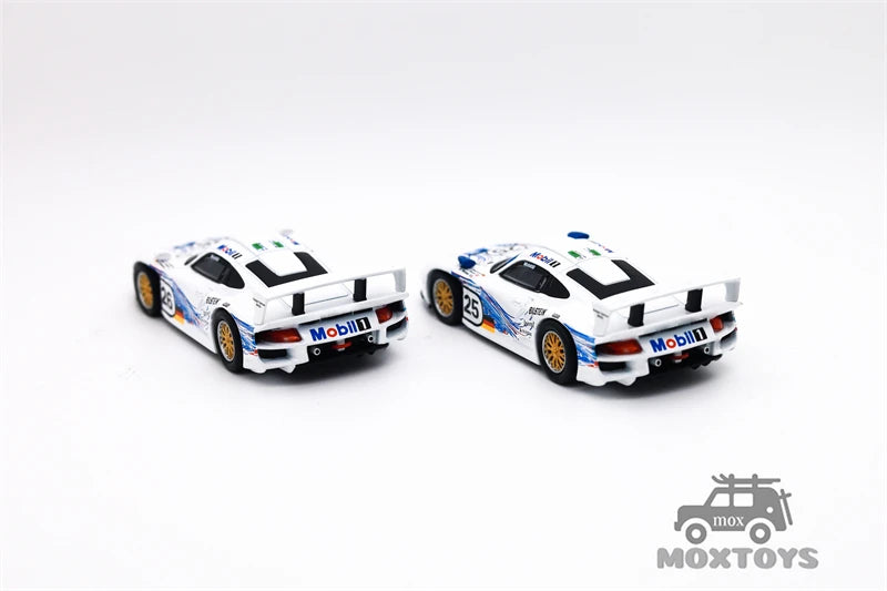 Sparky Tiny Exclusive 1:64 GT1 EVO 24h LE MANS 1997 H.J.STUCK - T.BOUTSEN #25 #26 two cars set Diecast Model Car