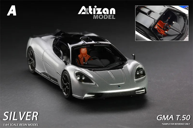 **Pre-Order** Artizan Model 1:64 V12 GMA T.50 Resin Model Car