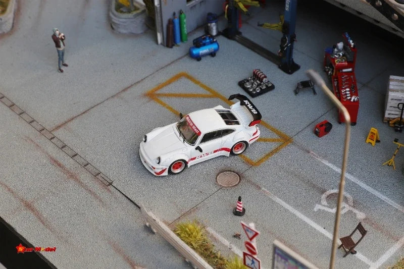Star Model 1:64 RauhWelt RWB 964 GT limited399 Die-Cast Car Model Collection Miniature