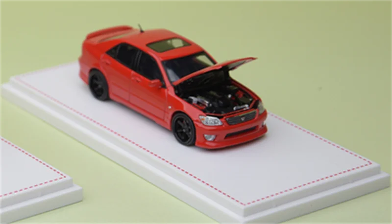 Model1 1:64 Altezza RS200 SXE10 Red Yellow Collection Miniature DieCast Model Car