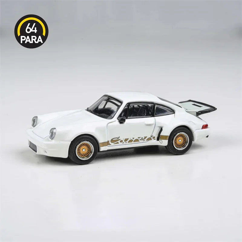 Para64 1:64 Carrera RSR 3.0 Grand Prix White Diecast Model Car