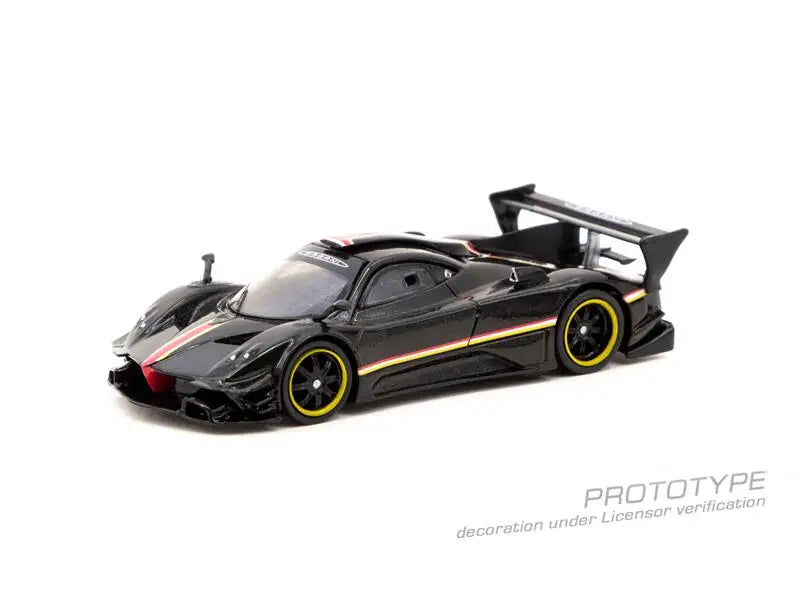 Tarmac Works 1:64 Pagani Zonda Revolución Nero Oro Black Diecast Model Car