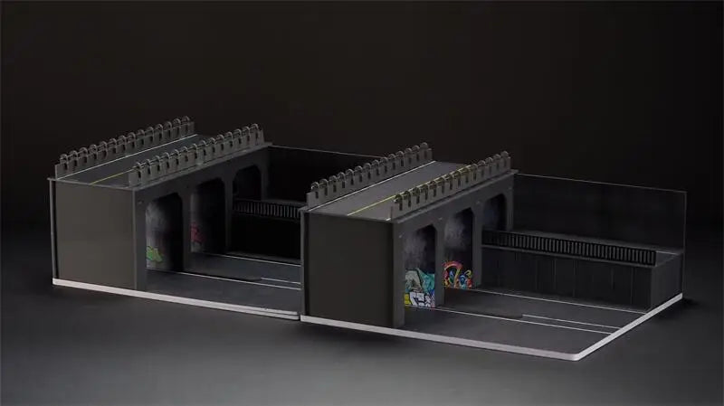 You N Car 1:64 Highway culverts scene Diorama