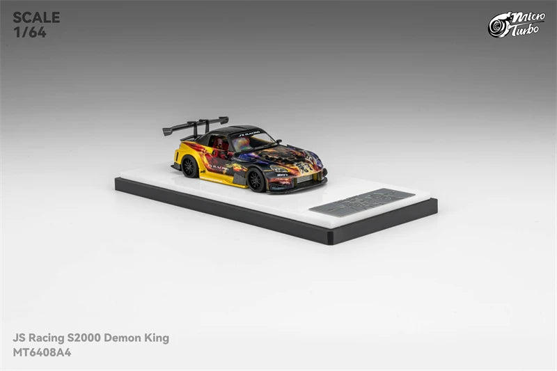 MT MicroTurbo 1:64 J'S Racing S2000 AP1 Demon King APAXPO 2025 Diecast Model Car