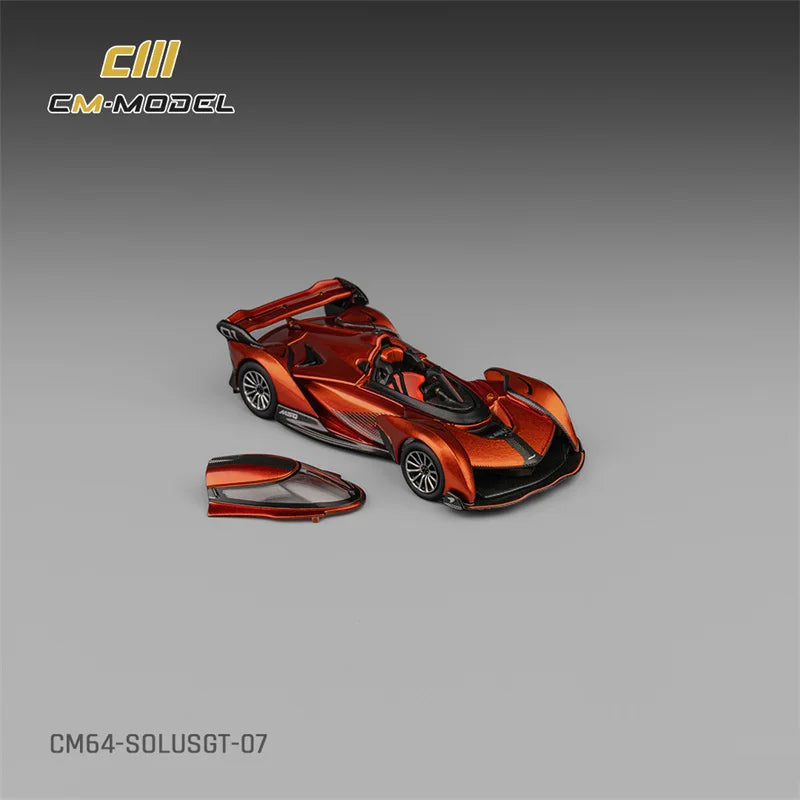CM MODEL 1:64 SolusGT Metallic orange Diecast Model Car