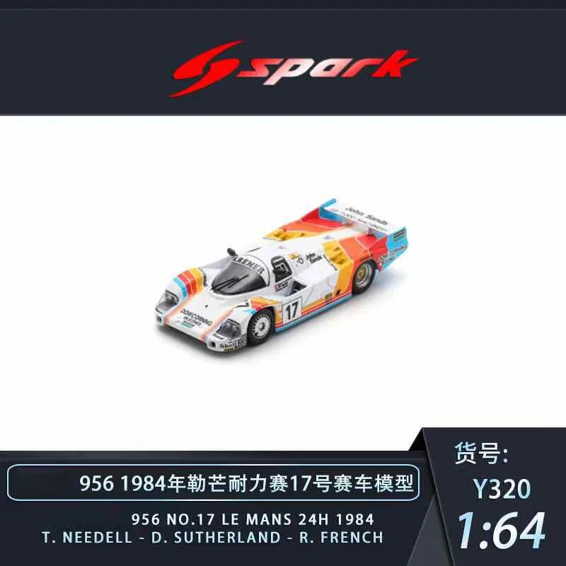 Sparky 1:64 Le Mans 24H 1984 Die-Cast Car Model Collection Miniature