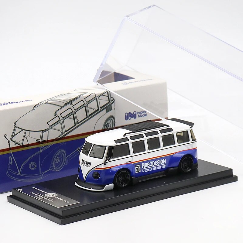Inspire Model 1:64 Robert Design T1 Van Kombi Diecast Model Car