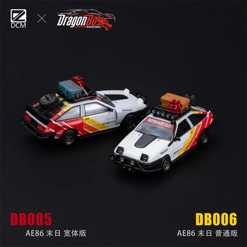 D.BoModel & DCM 1:64 AE86 Limited 999 Diecast Model Car