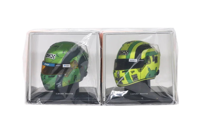 Spark 1:5 TEAM LANDO NORRIS 2025 helmet Model Miniature Gifts