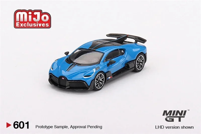 MINI GT Mijo Exclusives 1:64 Nissan Silvia S15 Rocket Bunny Bugatti Divo Ford GT MK II LPI 800-4 Model Car