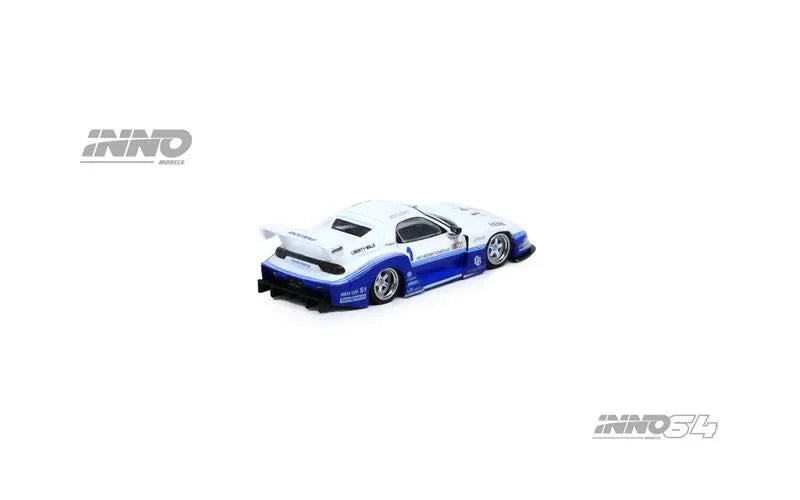 INNO 1:64 RX7 (FD3S) LB-SUPER SILHOUETTE HK Toy Car Salon 2024 Diecast Model Car