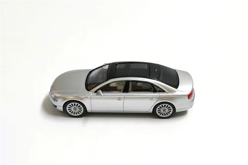 MASDI 1:64 A8 D4 Black / Gold / Silver Die-Cast Car Model Collection Miniature