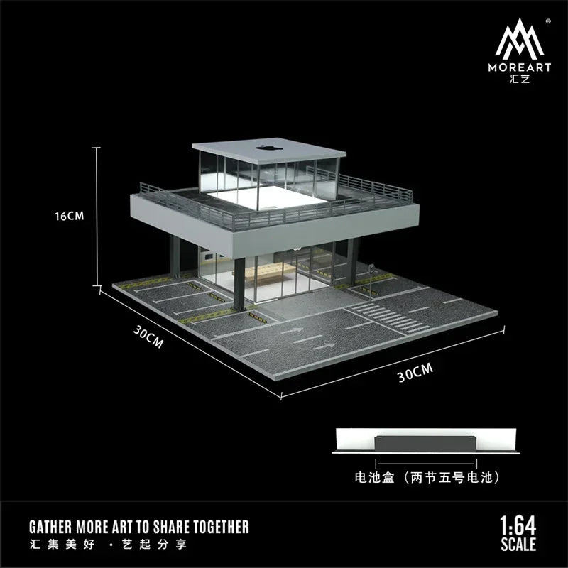 **Pre-Order** MoreArt 1:64 APPLE STORE SCENE MODEL Diorama