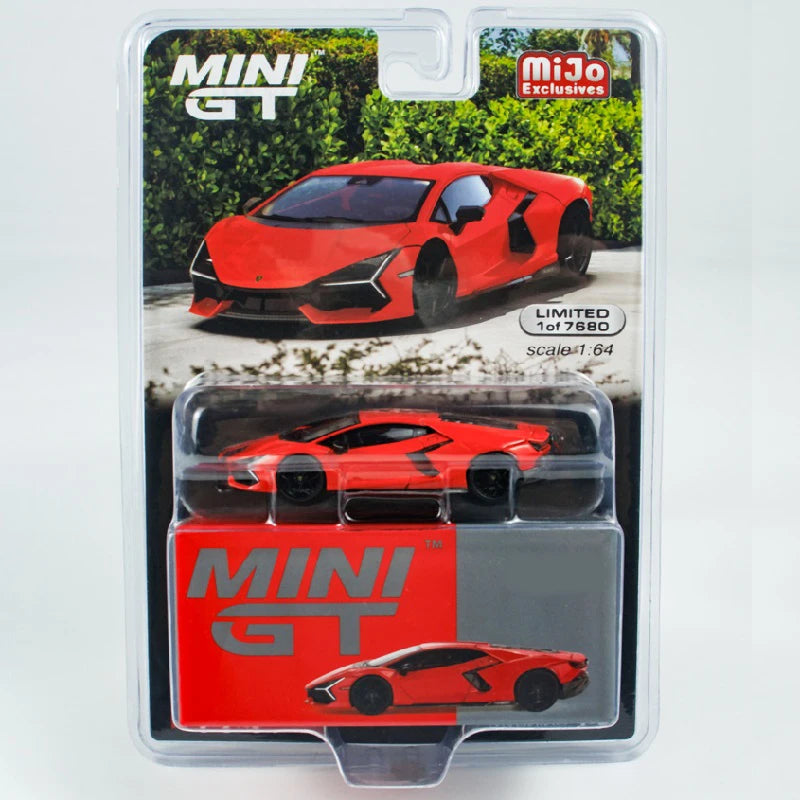 Blister BL -MINI GT 1:64 SuperGT 007 GTR #33 LB S15 35RR KUMA SEMA RX7 Diecast Model Car