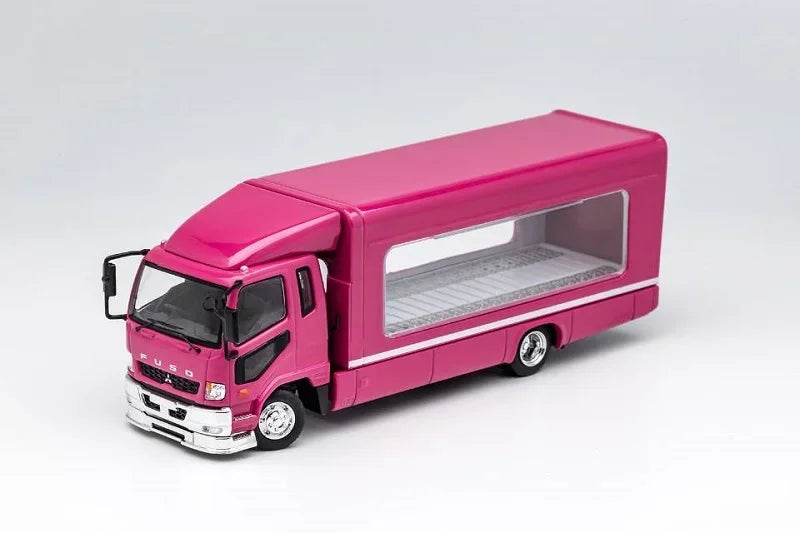 GCD 1:64 Fuso Fighter Mk2 FK 2017 Outriggers Raised Truck limited599 Diecast Model Car