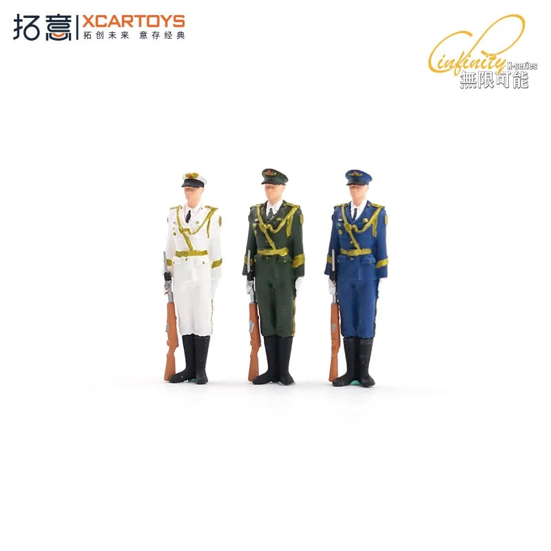 Xcartoys 1:64 Tri-Service Honor Guard figure set