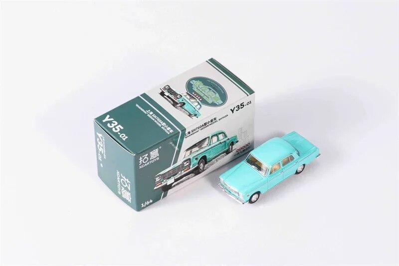 XCarToys 1:64 Classic SHANGHAI SH760A SEDAN Diecast Model Car