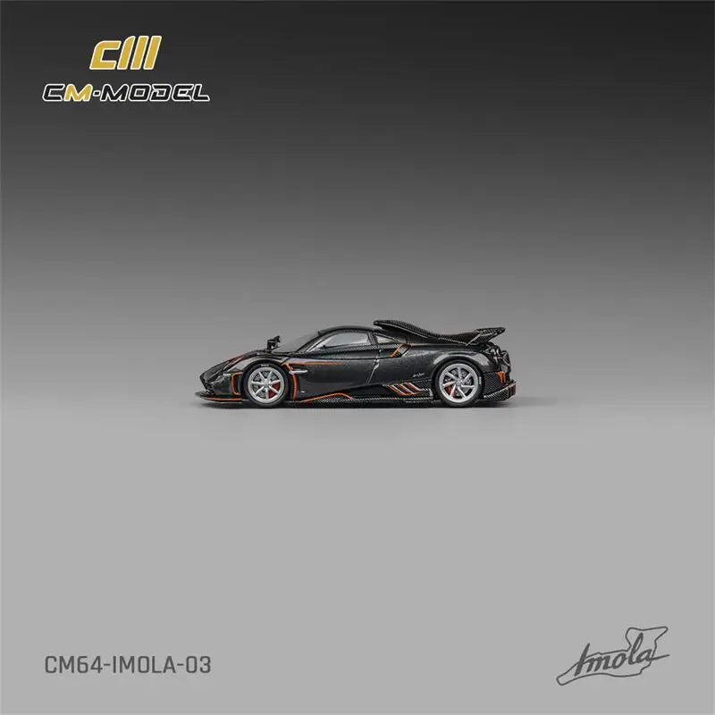 CM MODEL 1:64 Imola Metallic Gray Diecast Model Car