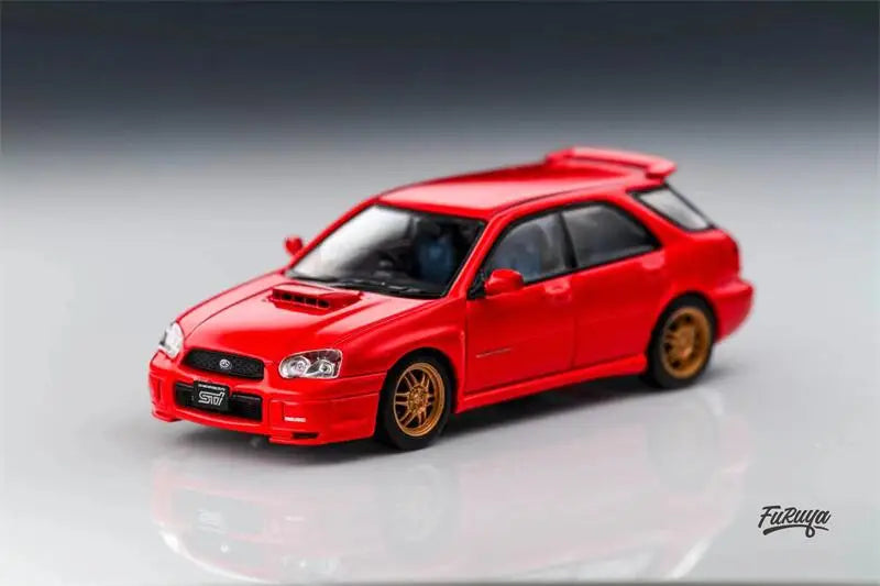 Furuya 1:64 Impreza WRX STi Sedan Mk2 GD / GG Bugeye / Blobeye limited999 Diecast Model Car