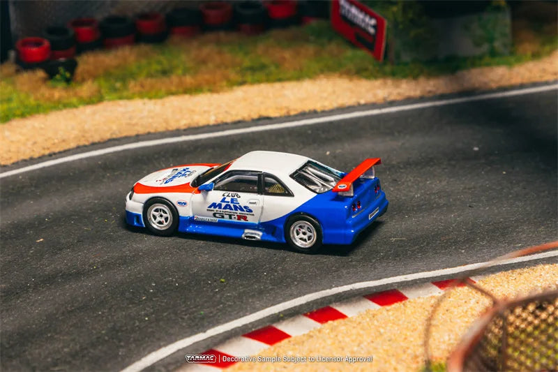 Tarmac Works 1:64 GT-R LM Test Car Diecast Model Car