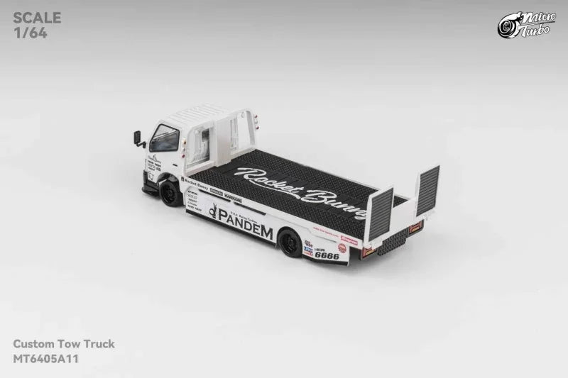 Micro Turbo 1:64 Pandem Rocket Bunny Tow Truck Die-Cast Car Model Collection Miniature
