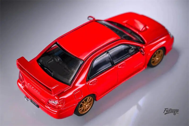 Furuya 1:64 Impreza WRX STi Sedan Mk2 GD / GG Bugeye / Blobeye limited999 Diecast Model Car