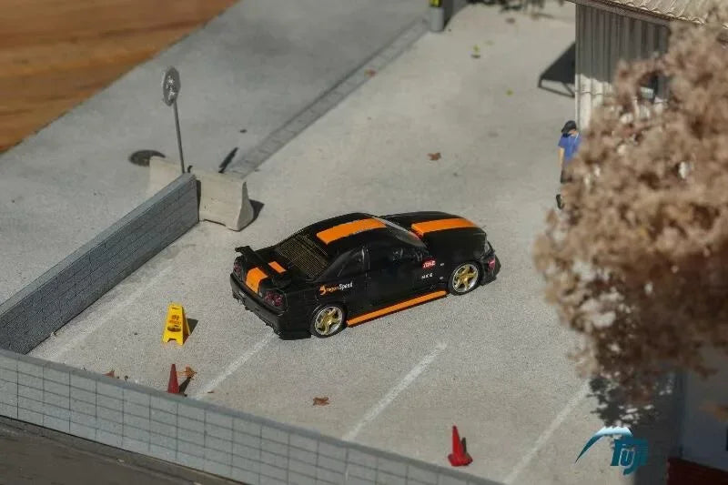 Fuji 1:64 Skyline R34 GT-R Nismo Z-Tune Limited399 Die-Cast Car Model Collection Miniature