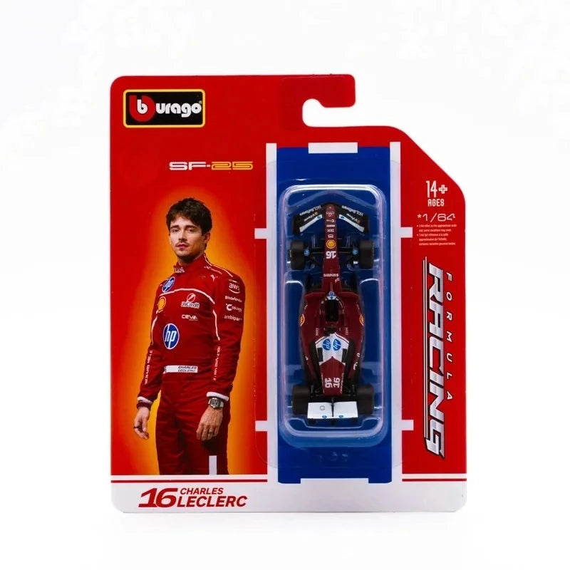 Bburago 1:64 2025 F1 SF-25 RB21 MCL39 W16E Australian / Bahrain GP Diecast Model Car