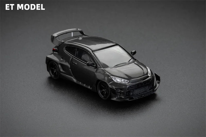 ET Model x Fuji 1:64 GR Yaris Pandem Rocket Bunny wide body Hot hatch limited499 Diecast Model Car