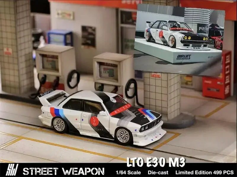 SW 1:64 M3 (E30) LTO / DTM Coupe Collection Miniature Diecast Metal Model Car