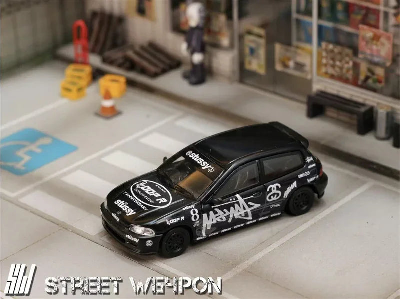 SW 1:64 Civic EG6 Diecast Model Car