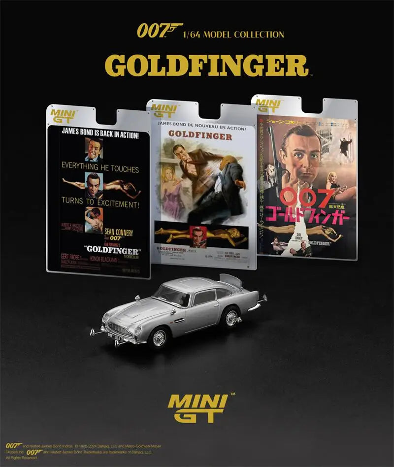 MINI GT 1:64 AM DB5 Diecast Model Car