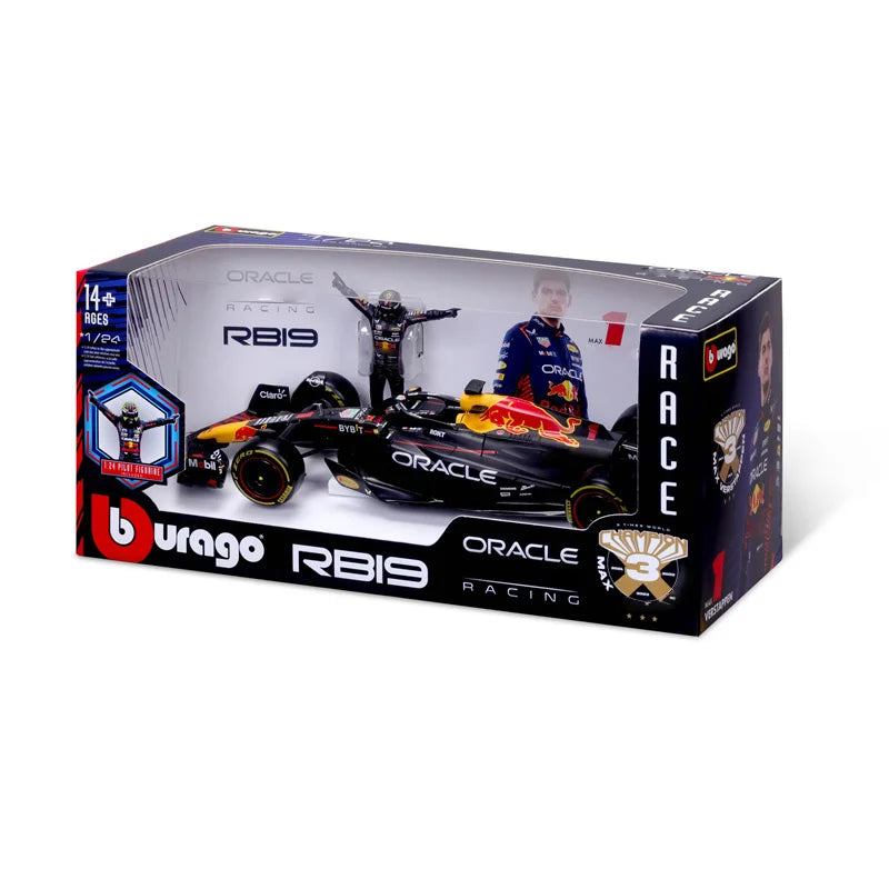 Bburago 1:24 2023 F1 RB Racing RB19 NO.1 / NO.11 Diecast Model Car
