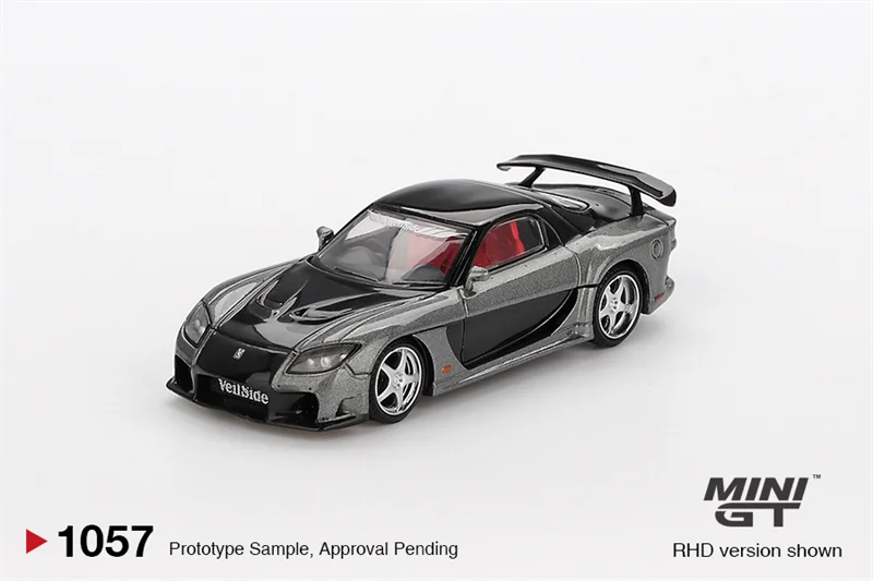MINI GT 1:64 LB-Super S15 SILVIA ATHLETE RX-7 VeilSide R32 White M3 Kaido KW V1 Diecast Model Car